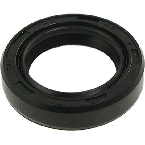 sourcing map Metric Rotary Shaft Oil Seal 22x32x7mm TC Double Rubber Lips Black (1/2)