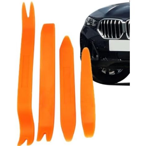 Outils de retrait automatique moulure garniture, outil rivets, démontage clips, réparation panneau radio audio tableau bord pour clip voiture -