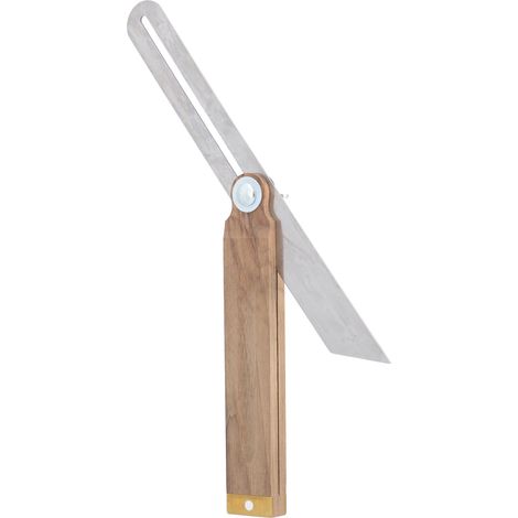 Stubai 344001 Squadra Falsa Professionale Regolabile, Manico Legno (1/4)