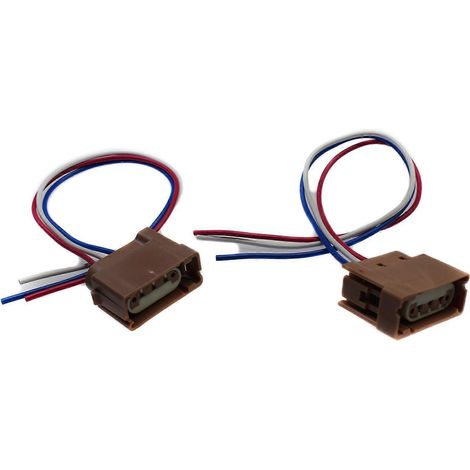 2x Connecteur de douille de phare pour Ford 2999519847 2U5Z13411SA (1/5)