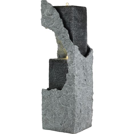 Fuente en poliresina da sterno gris 87h cm (1/2)