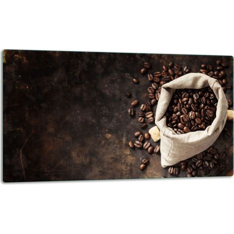 Glasschneidebrett 52x30 Kaffee (1/5)