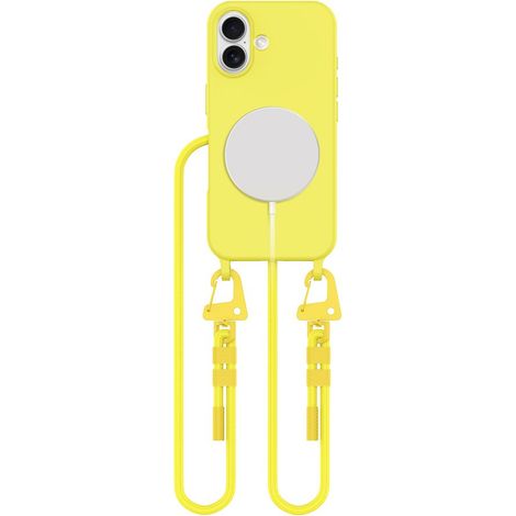 Tech-protect collana magnetica MagSafe per iPhone 16, giallo canarino (1/4)