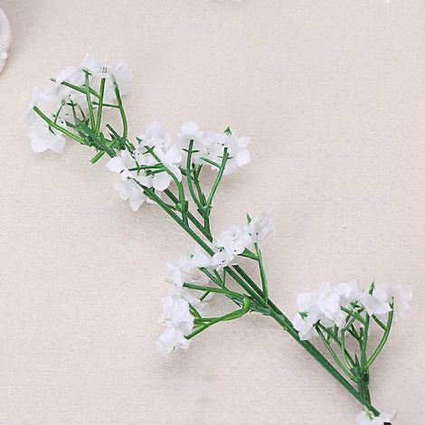 romantischer Schleierkraut-Seidenblumenstrauß für Partys, Hochzeiten und als Heimdekoration (1/5)
