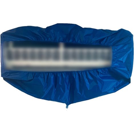Housse de lavage universelle pour climatiseur mural, outil de nettoyage avec sangle de serrage et tuyaux d'évacuation de 3 m (1/5)