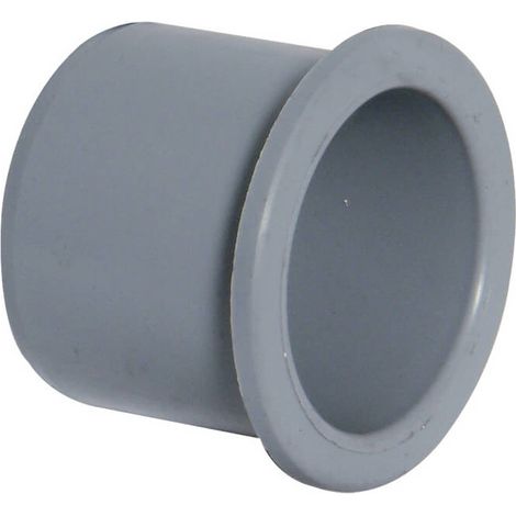 FloPlast 32mm Grey Push Fit Waste Socket Plug - Pack of 10