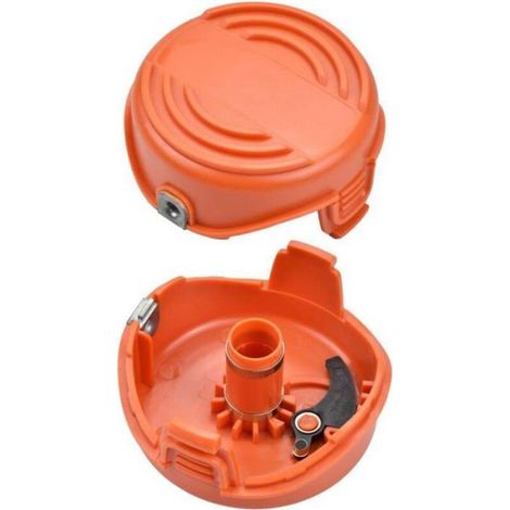 Passend für BLACK+DECKER SF-080-BKP/90583594 Ersatz-Spulenabdeckung Rasenmäher-Zubehöretikett (1/5)