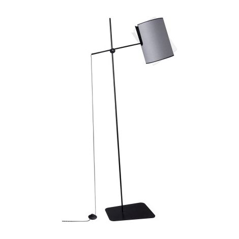 Lampadaire Nowodvorski ZELDA gris abat-jour tissu E27