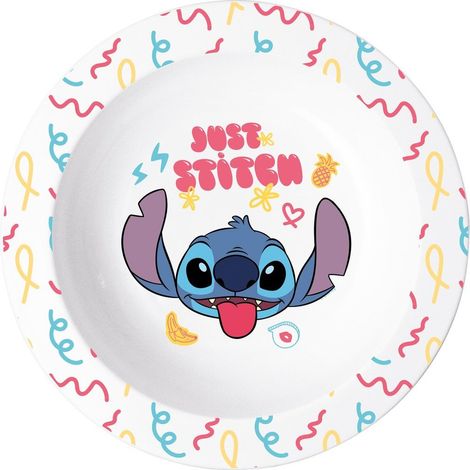 TATAWAY Disney Stitch Ciotola per Microonde Grande in Plastica Originale