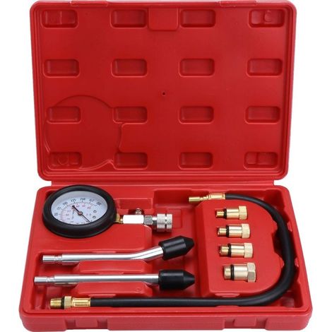 Kit de test de compression pour moteur à essence 9 pièces - RWKit pour compresseur (1/5)
