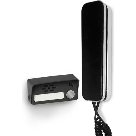 Scs Sentinel – Interphone audio 2 fils avec combiné aimanté – Technologie audio – Étanchéité IP56 – Commande à distance – 12 mélodies (1/5)