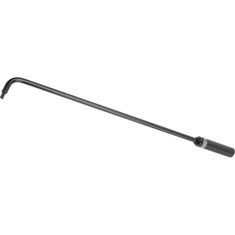 16.34in Carburetor Pilot Screw Adjustment Tool, 110° Angled Metal Head, Universal for Snowmobile, ATV, UTV (1/5)