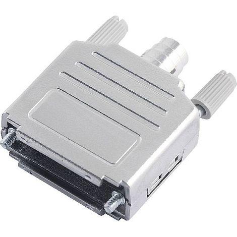 N/A 9 pôles encitech DPPK-M-09-K 6260-0105-01 plastique, métallisé 180 ° argent 1 pc(s) (1/2)