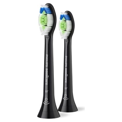 Philips Sonicare W2 Optimal White Genuine Replacement Toothbrush Heads Black