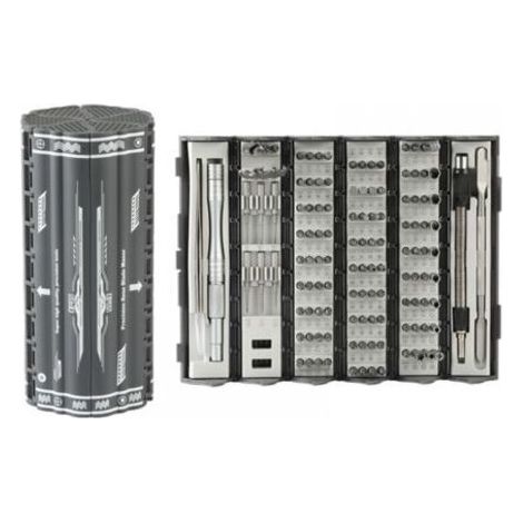 Jeu de tournevis de précision 128 en 1, outils de réparation professionnels magnétiques pour appareils électroniques, ordinateurs portables, iPhones, iPads, montres, lunettes, tablettes, ordi