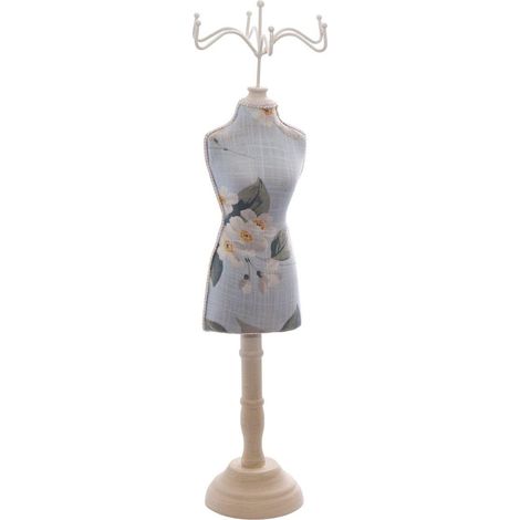 Portagioielli a manichino, 14x12x49 cm (kit da 3)