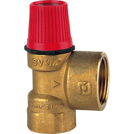 Soupape chauffage avec sortie majorée 3 bar Femelle 1" x 1"1/4 - WATTS (1/3)