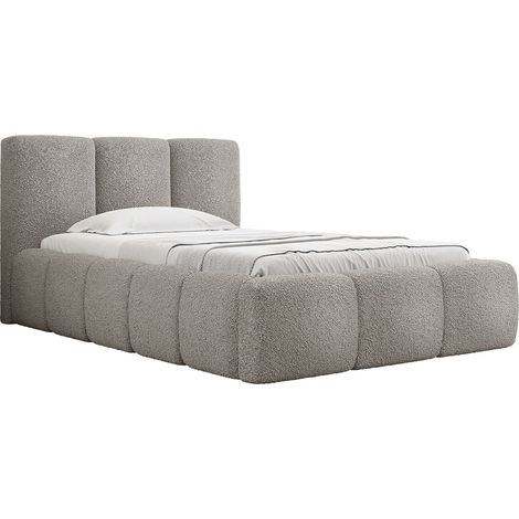 Cama TrendyNest Vulpora II, Abriamo 07, Individuales, 90x200, Tapiz, Somieres, 110x222x71cm (1/5)