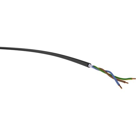 VER H07RN-F 3G 2,5 Ri. 50 Câble d'énergie H07RN-F 3 G 2.50 mm² noir 50 m