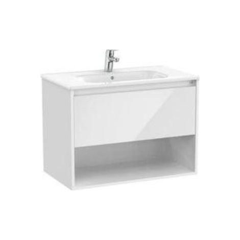 MUEBLE UNIK TENOR 800MM UN CJN.ESTAN.ABTO.PARTE INF.LAV.BL BRILL.