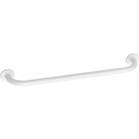 GODONNIER - Barre d'appui droite 60cm acier époxy blanc