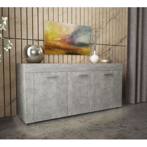 1PZ KIT MADIA 3 ANTE 150X82X41 CM  CEMENTO CHIARO 4298