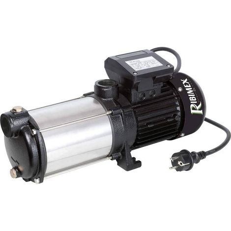 Pompe de Surface Multicellulaire 5 Turbines - Inox - Autoamorçante - 1450W - Performance Élevée et Fiabilité - D-Work (1/2)