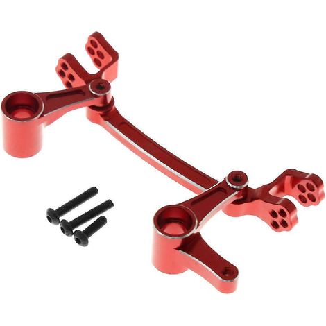 Ensemble de direction en alliage d'aluminium rouge (1/5)