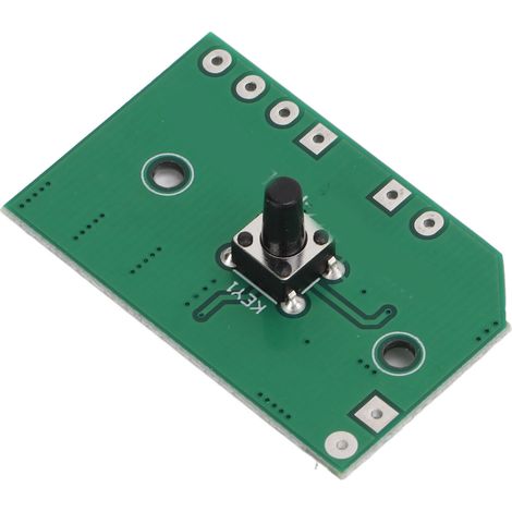Circuit imprimé pour lampe solaire de jardin RGB, contrôleur de lumière enfichable, interrupteur à bouton à 2 vitesses pour batterie au lithium 3,7 V (1/5)