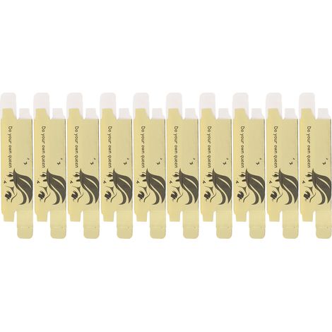 10 Boîtes en Carton Rectangulaires Vides pour Baume à Lèvres DIY, Étuis en Papier pour Cosmétiques, Rangement de 10 Pcs (1/5)