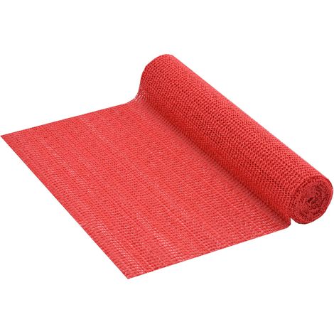 Venilia Venigrip 54166, Tappetino Antiscivolo di Protezione cassetto, Universale, Rosso, 30 x 150 cm (1/4)