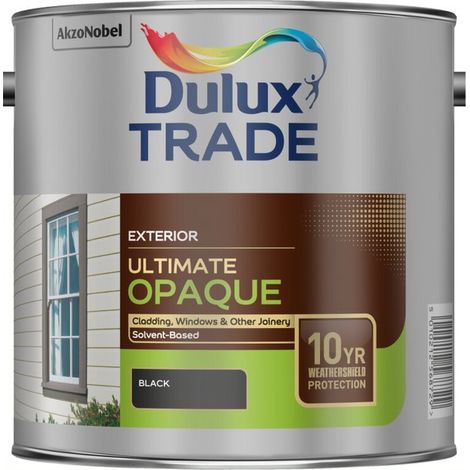 Dulux Trade Ultimate Opaque - Black - 2.5L