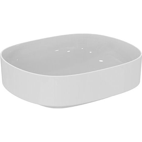 IDEAL STANDARD T440001 Lavabo à poser Linda-X sans trop-plein, sans robinetterie (1/2)
