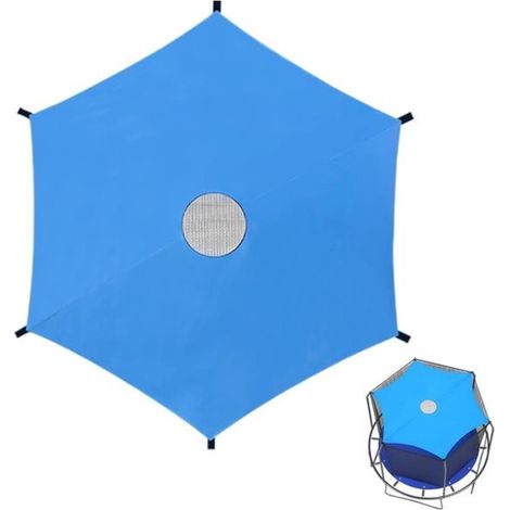 Allecto Plus - Parasol para trampolín Ø 183 244 305 cm (1/5)