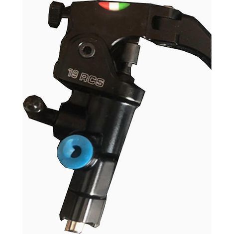 Pompe de frein radiale 7/8" (22 mm) pour moto, levier d'embrayage, maître-cylindre, réservoir hydraulique pour BMW, Yamaha, Kawasaki, Suzuki - Pompe droite noire (1/5)