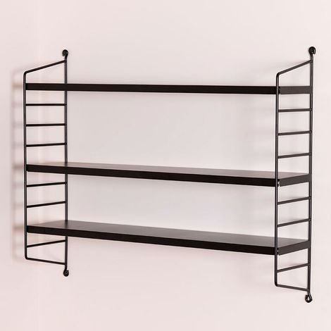 SKLUM Modulares Wandregal Emine Schwarz
