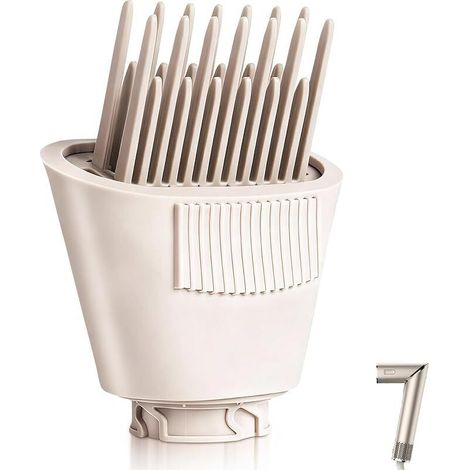 Accessoire de buse à dents larges pour le peigne Shark XSKHD4WTCA FlexStyle, brosse sèche-cheveux pré-styling pour cheveux bouclés et frisés, accessoires pour le coiffage (1/5)