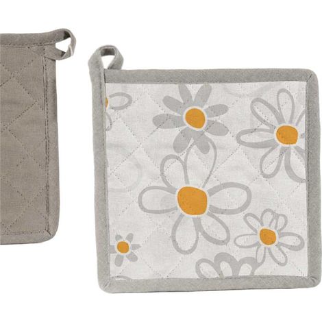 PRESINA DA CUCINA IN COTONE 20X20CM DAISY