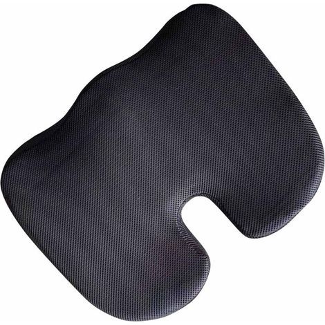 Mousse à Mémoire de Forme Coussin Siege Voiture Coussin de Siège de Voiture Conducteur Rehausseur Adulte Ergonomique Orthopédique Sciatique pour Auto D'assise Chaise de Bureau Fauteuil (1/5)