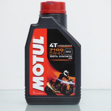 1l Kanister motul 7100 5w40 ma2 100% synthetisches Öl für (1/2)