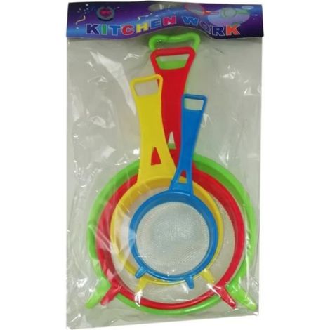 Tamis - 4 Pièces - Diamètres 6 5 cm 8 cm 11 cm 13 cm - Pour Farine Thé Huile Sucre - Filtre Maille Fine - Cuisine Domestique (1/2)