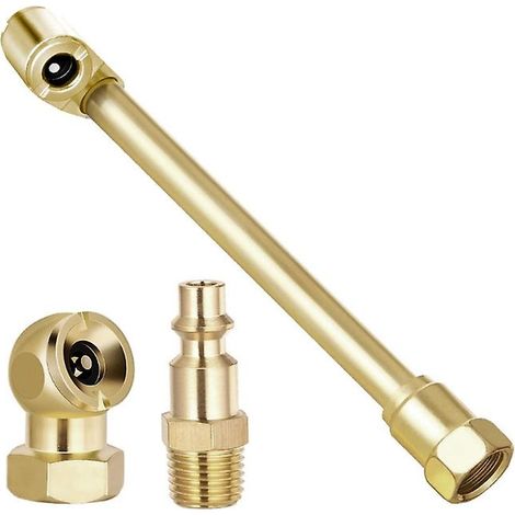 Ensemble de mandrins pneumatiques en laiton pour camions, bus, voitures, motos et vélos (1/5)