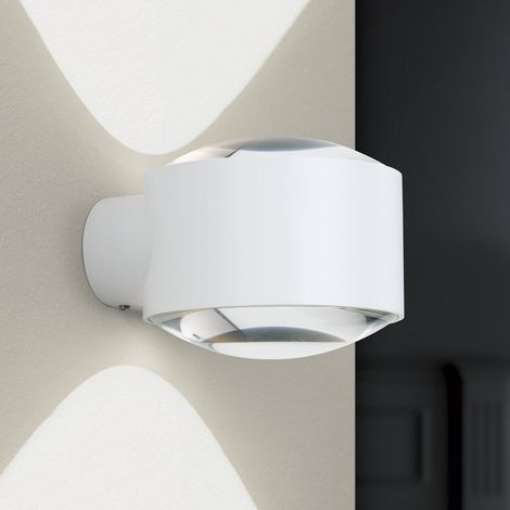 [NEUWERTIG] B-Ware Orion Led Außenwandlampe Wandbeleuchtung Tatra Weiß Aluminium 11 W Ip65 Dimmbar