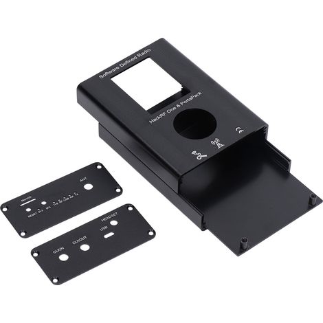 Boîtier électrique en aluminium étanche pour raccordement, coffret de jonction démontable, noir, pour bricolage (1/5)