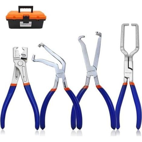 4-Piece Electrical Connector Disconnect Clamps – Electrical and Fuel Disconnect Clamps for Car and Truck - (1/5)