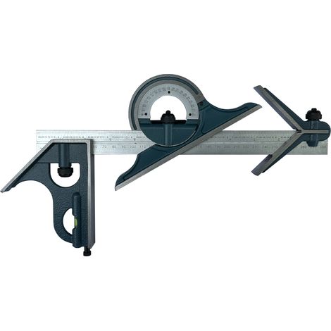 Équerre à combinaison RS PRO Longueur 300mm, Acier ( Prix pour 1 )