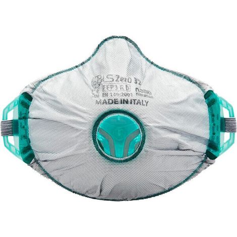 MASCHERINE C/VALVOLA FFP3 SERIE BLS ZERO FLAT IMBUSTATA SINGOLARMENTE BLS