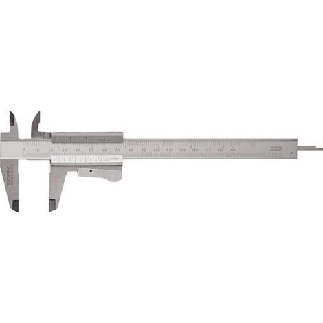 Taschenmessschieber DIN 862 150mm m.Momentf.eck.TECWERK (1/2)