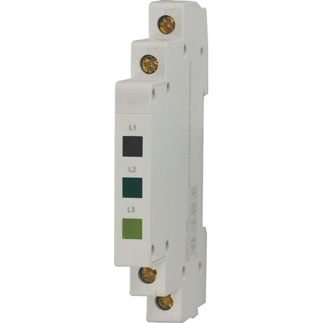 gloca 3-Phasen-LED-Anzeigeleuchte für DIN-Schienen-Signalleuchte