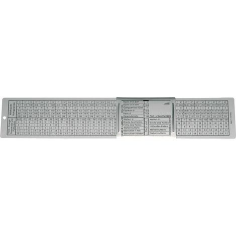 Helios Preisser DIN-Gewindeschieber 260x50mm (1/3)